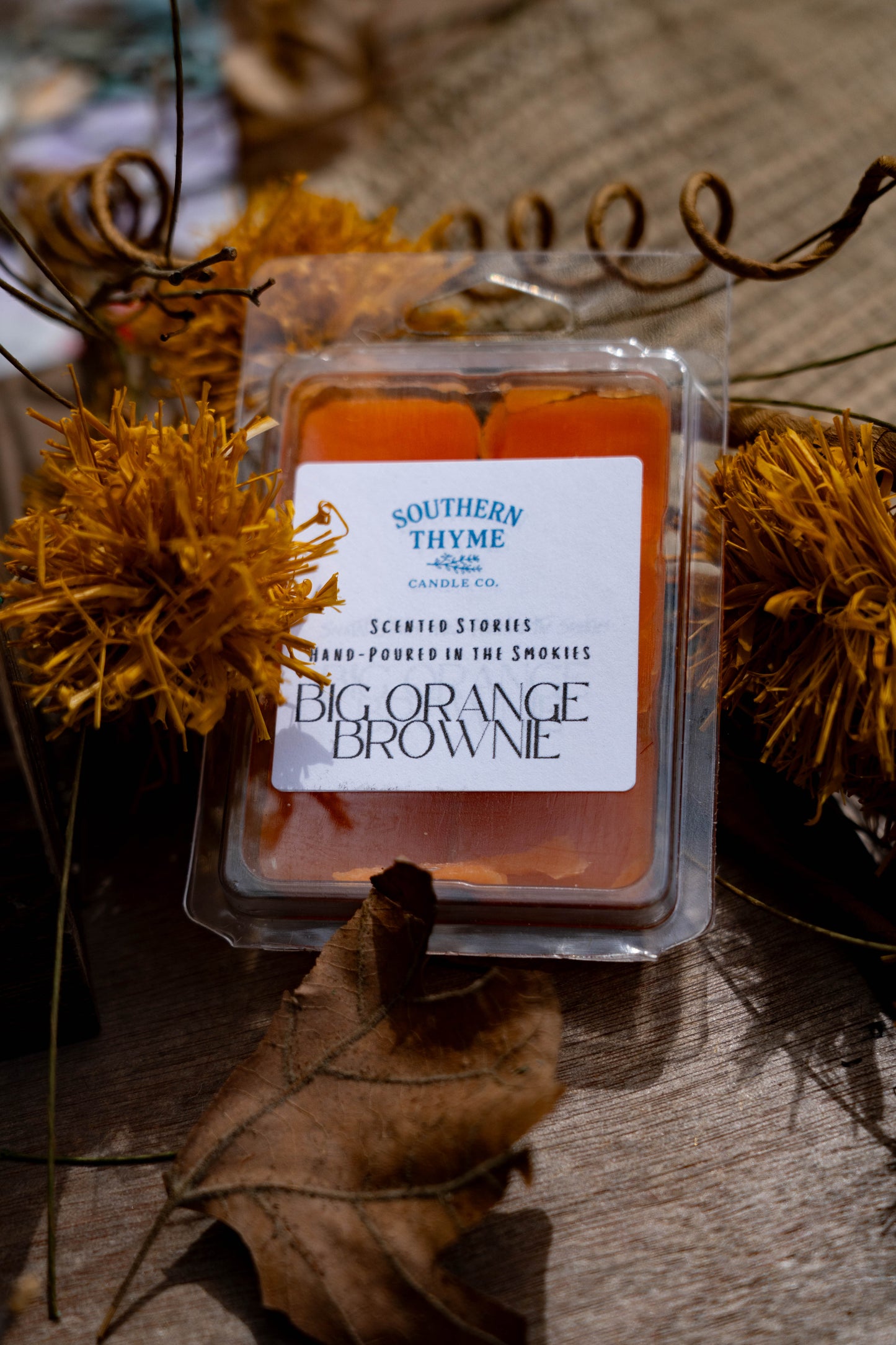 Big Orange Brownie Wax Melts