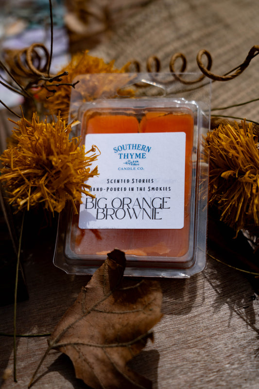 Big Orange Brownie Wax Melts